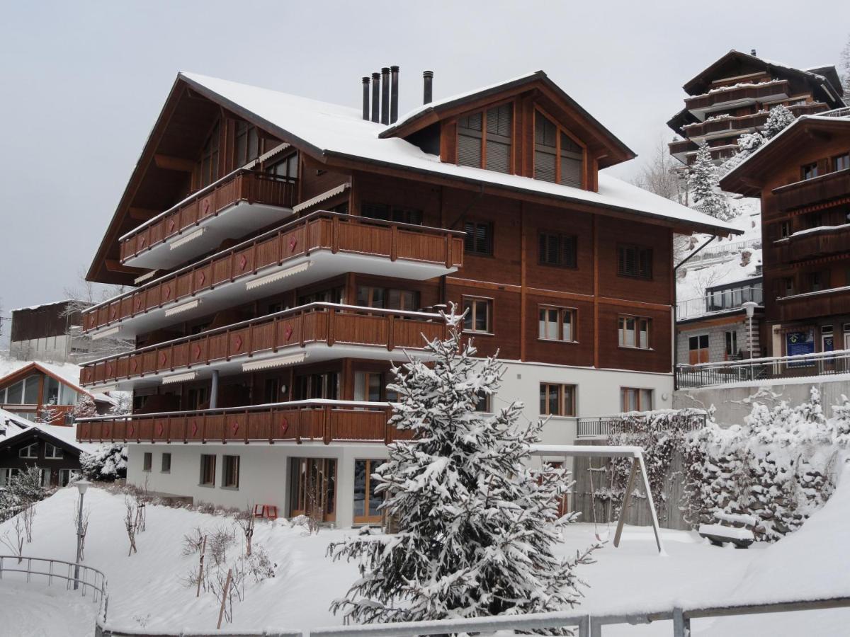 Apartmán Chalet Bella Vista 3 Wengen Exteriér fotografie